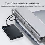 Bộ chia HUB 11 trong 1 RJ45 + 87W PD + SD/TF + USBx3 + HDMI + VGA + AUX 3.5mm sang Type-C, 11 trong 1