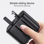 Sạc du lịch đa năng USAMS US-CC173 T55 12W, US-CC173 T55