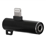 Bộ chuyển đổi âm thanh sạc 2 trong 1 hình đầu bi 8 Pin + 3.5mm sang 8 Pin đực