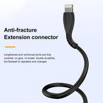 Cáp sạc USB sang 8 chân 1m 2.4A awei CL-115L