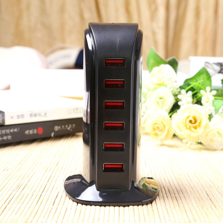 Đế sạc nhanh USB 6 cổng 30W 853L AC100-240V