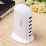 Đế sạc nhanh USB 6 cổng 30W 853L AC100-240V