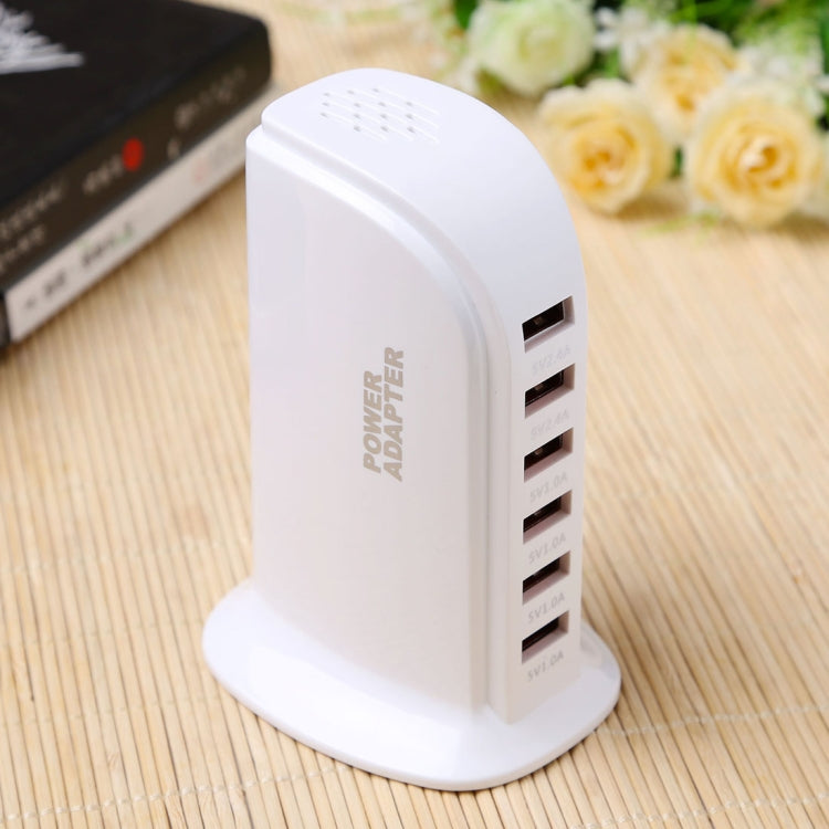 Đế sạc nhanh USB 6 cổng 30W 853L AC100-240V