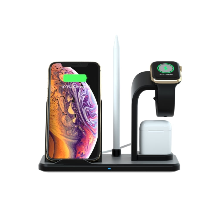 Sạc không dây nhanh thiết kế tách rời 3 trong 1 N35 cho iPhone, Apple Watch, AirPods