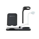 Sạc không dây nhanh thiết kế tách rời 3 trong 1 N35 cho iPhone, Apple Watch, AirPods