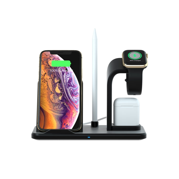 Sạc không dây nhanh thiết kế tách rời 3 trong 1 N35 cho iPhone, Apple Watch, AirPods