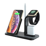 Sạc không dây nhanh thiết kế tách rời 3 trong 1 N35 cho iPhone, Apple Watch, AirPods