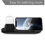 Sạc không dây HQ-UD15 nâng cấp 6 trong 1 cho iPhone, Apple Watch, AirPods và các điện thoại Android khác
