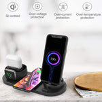 Sạc không dây HQ-UD15 nâng cấp 6 trong 1 cho iPhone, Apple Watch, AirPods và các điện thoại Android khác