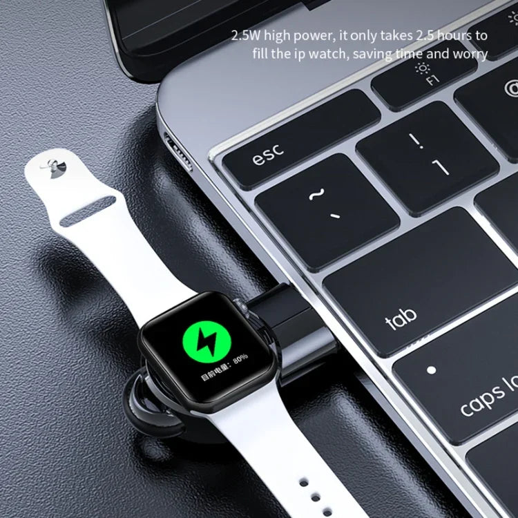 Sạc không dây từ tính di động đa năng K02 cho Apple Watch Series 6 / 5 / SE / 4 / 3 / 2 / 1