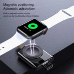 Sạc không dây từ tính di động đa năng K03 cho Apple Watch Series 6 / 5 / SE / 4 / 3 / 2 / 1