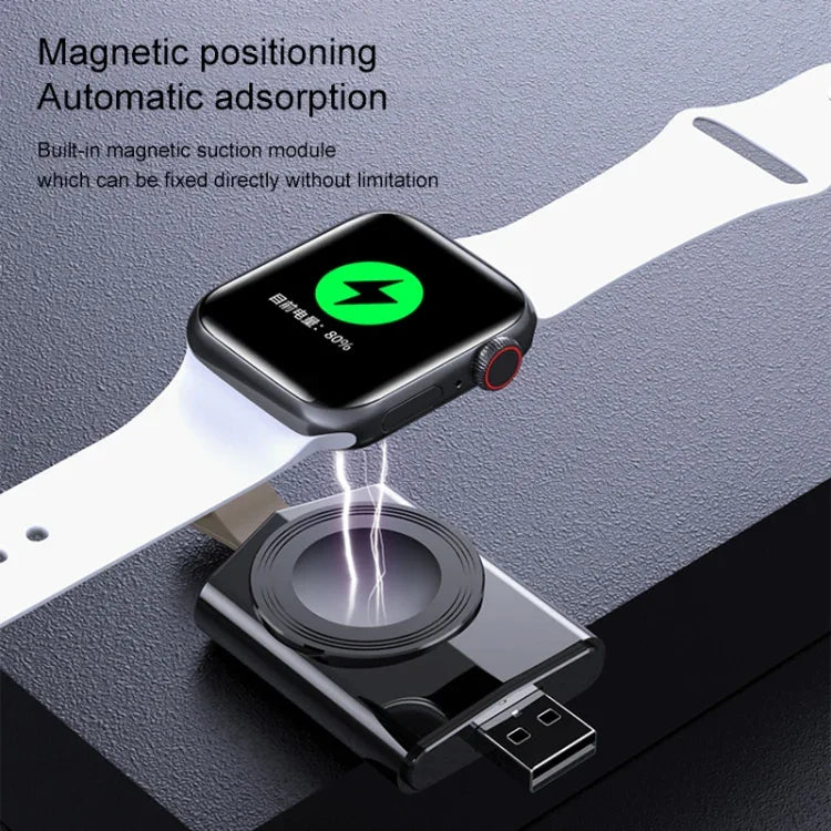 Sạc không dây từ tính di động đa năng K03 cho Apple Watch Series 6 / 5 / SE / 4 / 3 / 2 / 1