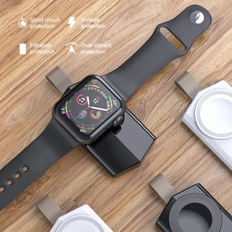 Sạc không dây từ tính di động đa năng K03 cho Apple Watch Series 6 / 5 / SE / 4 / 3 / 2 / 1