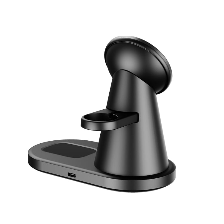 Sạc không dây từ tính 3 trong 1 15W Y05 có thể kéo dài cho điện thoại / Apple Watch / AirPods, Y05