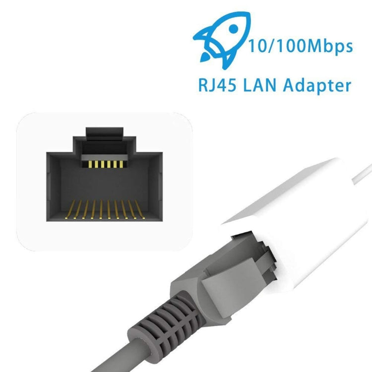 Cáp chuyển đổi mạng LAN QTS-LAN8152B 1m 8 Pin sang RJ45 Ethernet