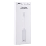 Cáp chuyển đổi mạng LAN NK107A1 8 Pin sang RJ45 cho dòng iPhone / iPad, tổng chiều dài: 16cm