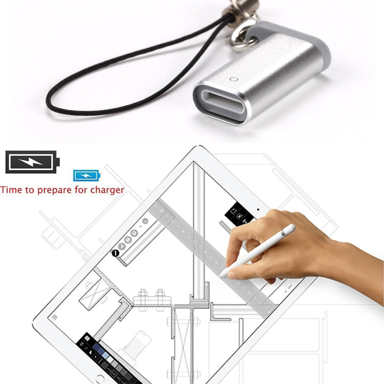 Adapter sạc Apple Pencil vỏ nhôm cho iPad Pro