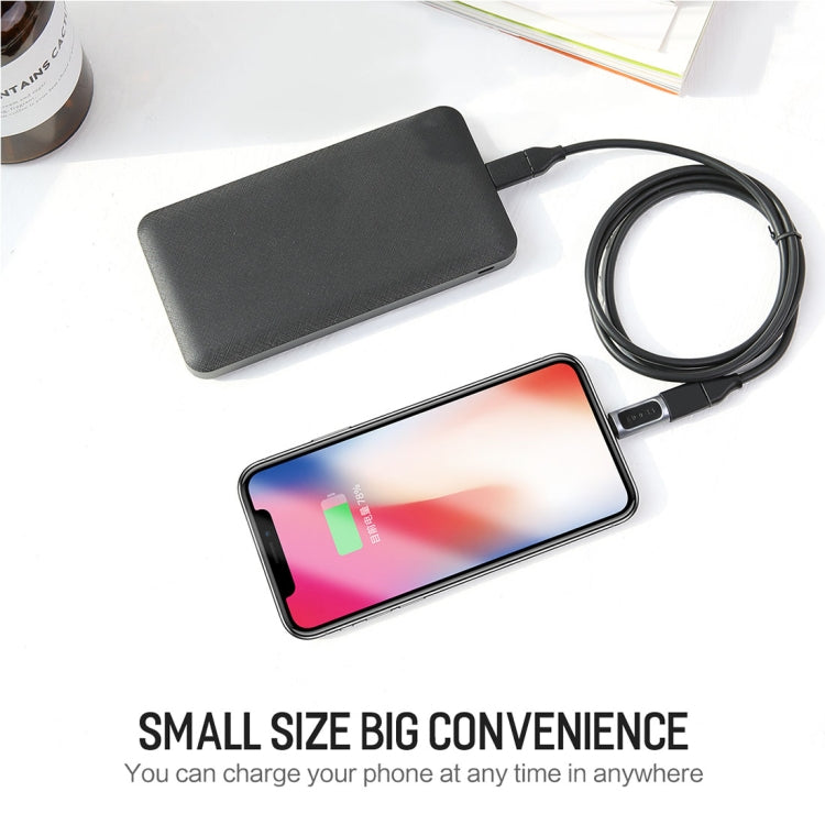 Bộ chuyển đổi tai nghe ROCK 2.1A di động USB-C/Type-C sang 8 Pin