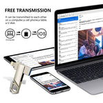 USB 2 trong 1 RQW-10F USB 2.0 & 8 Pin 64GB dạng móc khóa, RQW-10F