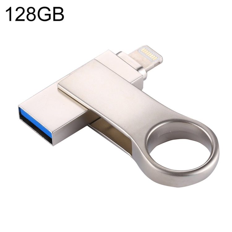 RQW-10D 2 trong 1 USB 2.0 & 8 Pin 128GB Ổ Flash, RQW-10D