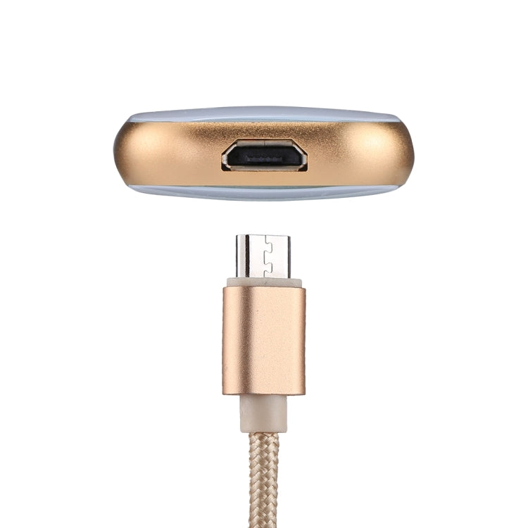 RQW-18S 8 Pin 128GB Ổ đĩa flash đa chức năng kèm cáp USB / Micro USB sang Micro USB, RQW-18S Vàng