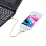 RQW-18S 8 Pin 128GB Ổ đĩa flash đa chức năng kèm cáp USB / Micro USB sang Micro USB, RQW-18S Vàng
