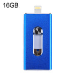 RQW-02 3 trong 1 USB 2.0 & 8 Pin & Micro USB 16GB Ổ Flash, RQW-02 Bạc, RQW-02 Đen, RQW-02 Vàng, RQW-02 Xanh dương, RQW-02 Đỏ