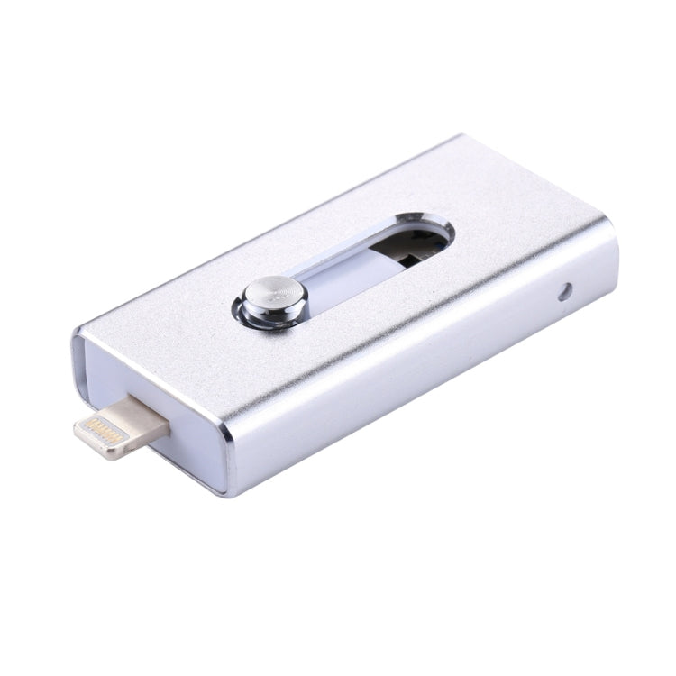 RQW-02 3 trong 1 USB 2.0 & 8 Pin & Micro USB 16GB Ổ Flash, RQW-02 Bạc, RQW-02 Đen, RQW-02 Vàng, RQW-02 Xanh dương, RQW-02 Đỏ