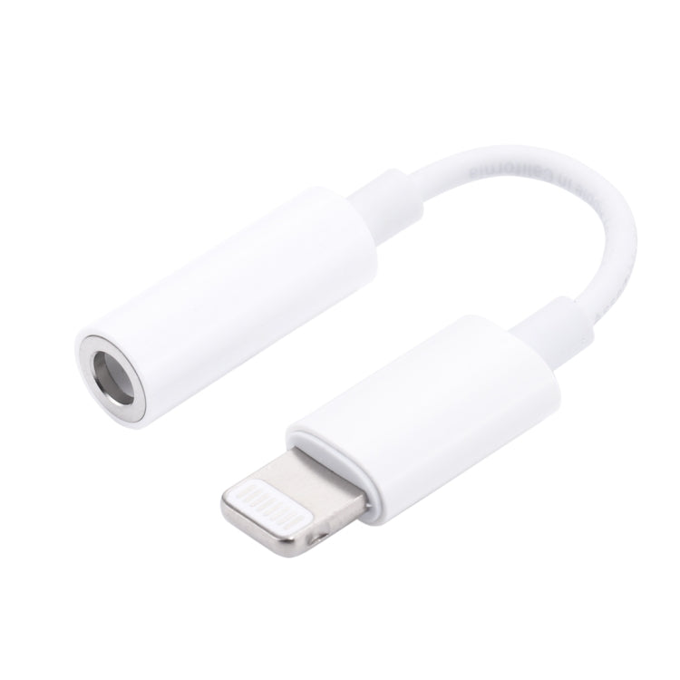 Cáp chuyển đổi âm thanh 8 Pin đực sang 3.5mm cái, cần kết nối Bluetooth, dài khoảng 7.5cm, hỗ trợ Bluetooth