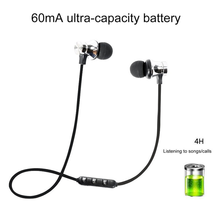 Tai nghe Bluetooth không dây nhét tai có nam châm XT11 V4.2, XT11 (Vàng), XT11 (Xanh), XT11 (Xỉn màu), XT11 (Bạc)