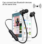 Tai nghe Bluetooth không dây nhét tai có nam châm XT11 V4.2, XT11 (Vàng), XT11 (Xanh), XT11 (Xỉn màu), XT11 (Bạc)