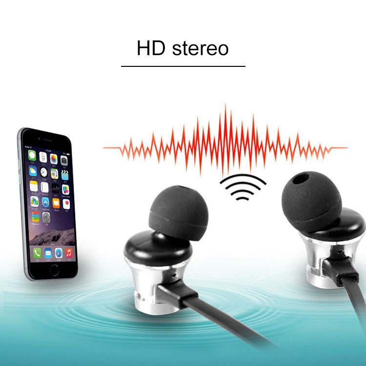Tai nghe Bluetooth không dây nhét tai có nam châm XT11 V4.2, XT11 (Vàng), XT11 (Xanh), XT11 (Xỉn màu), XT11 (Bạc)