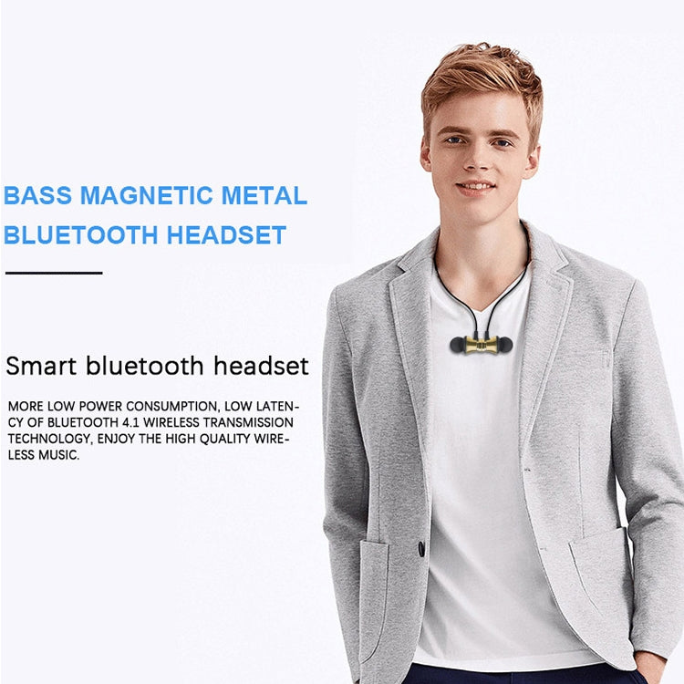 Tai nghe Bluetooth không dây nhét tai có nam châm XT11 V4.2, XT11 (Vàng), XT11 (Xanh), XT11 (Xỉn màu), XT11 (Bạc)
