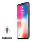 ENKAY Hat-Prince miếng dán bảo vệ màn hình 3D siêu mỏng 0.1mm chống nổ bằng hydrogel cho iPhone XS Max, chất liệu TPU+TPE+PET, iPhone XS Max