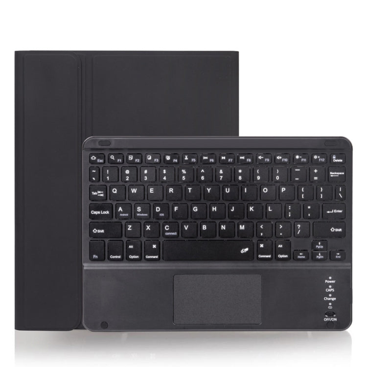 Ốp bàn phím Bluetooth có thể tháo rời X-11BC vỏ da họa tiết trơn cho iPad Pro 11 inch 2020 / 2018, có bàn di chuột & khe cắm bút