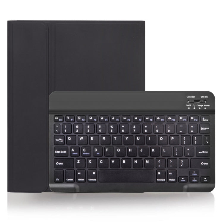 X-11B Bao da bàn phím Bluetooth có thể tháo rời với bề mặt trơn cho iPad Pro 11 inch 2020 / 2018, có khe cắm bút, bàn phím màu đen