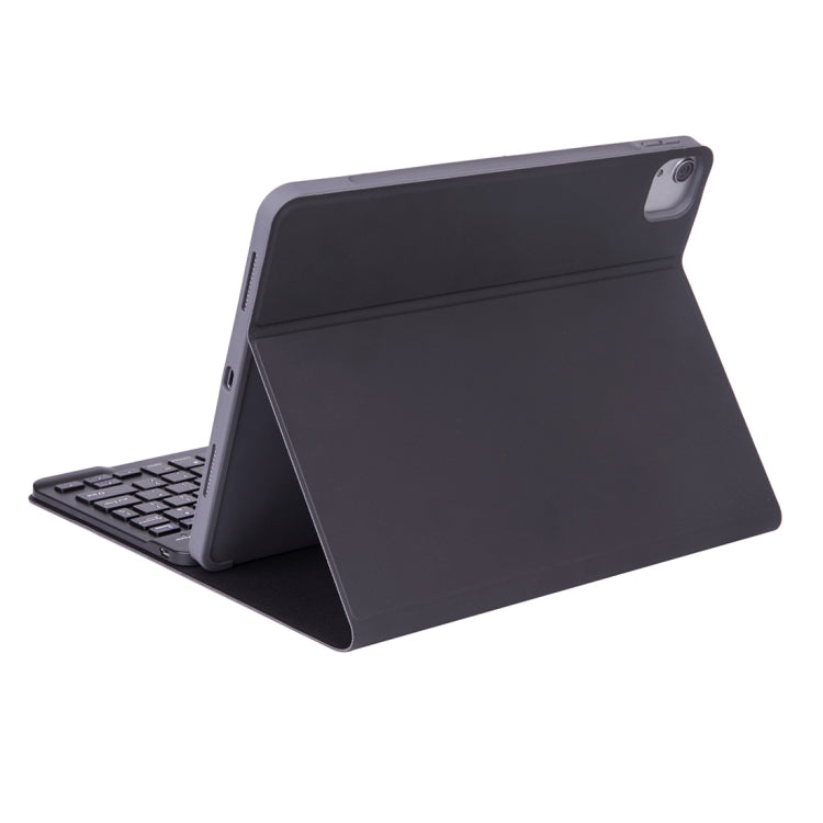 X-11B Bao da bàn phím Bluetooth có thể tháo rời với bề mặt trơn cho iPad Pro 11 inch 2020 / 2018, có khe cắm bút, bàn phím màu đen