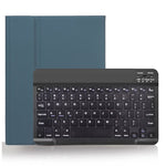 X-11B Bao da bàn phím Bluetooth có thể tháo rời với bề mặt trơn cho iPad Pro 11 inch 2020 / 2018, có khe cắm bút, bàn phím màu đen
