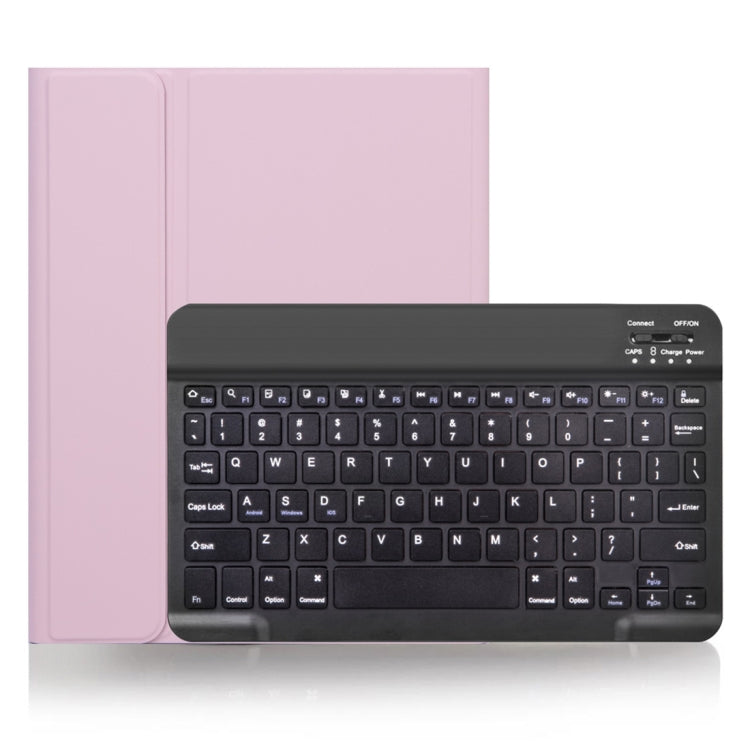 X-11B Bao da bàn phím Bluetooth có thể tháo rời với bề mặt trơn cho iPad Pro 11 inch 2020 / 2018, có khe cắm bút, bàn phím màu đen