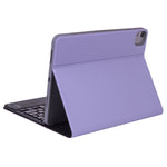 Ốp bàn phím Bluetooth có thể tháo rời X-11BCS vỏ da họa tiết trơn cho iPad Pro 11 inch 2020 / 2018, có bàn di chuột & khe cắm bút & đèn nền