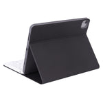 Bao da bàn phím Bluetooth có thể tháo rời X-11BS họa tiết da trơn cho iPad Pro 11 inch 2020 / 2018, có khe cắm bút & đèn nền, bàn phím màu trắng