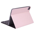 Bao da bàn phím Bluetooth có thể tháo rời X-11BS họa tiết da trơn cho iPad Pro 11 inch 2020 / 2018, có khe cắm bút & đèn nền, bàn phím màu đen