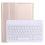 Bàn phím Bluetooth 3.0 ABS siêu mỏng A11B có thể tháo rời + Ốp da có giá đỡ & khe cắm bút cho iPad Pro 11 2022 / 2021 / Air 5 / Air 4, dành cho iPad Pro 11 2022 / 2021 / Air 5 / Air 4