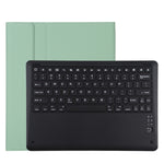 T129 Bao da máy tính bảng bàn phím Bluetooth màu đen tháo rời microfiber cho iPad Pro 12.9 inch (2020), có giá đỡ, bàn phím màu đen
