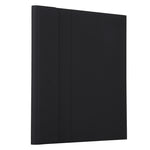 Bao da bàn phím Bluetooth đen có thể tháo rời TG11BCS bằng da microfiber cho iPad Pro 11 inch (2020), có đèn nền & bàn di chuột & khe cắm bút & giá đỡ, bàn phím màu đen