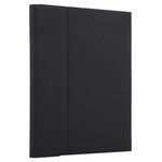 TG-102BCS Bàn phím Bluetooth đen có thể tháo rời + bao da vải microfiber cho iPad 10.2 inch / iPad Air (2019), có Touch Pad & đèn nền & khe cắm bút & giá đỡ, bàn phím màu đen