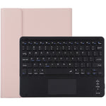 Bàn phím Bluetooth đen có thể tháo rời TG-102BC + Ốp da microfiber cho iPad 10.2 inch / iPad Air (2019), có bàn di chuột & khe cắm bút & giá đỡ, TG-102BC