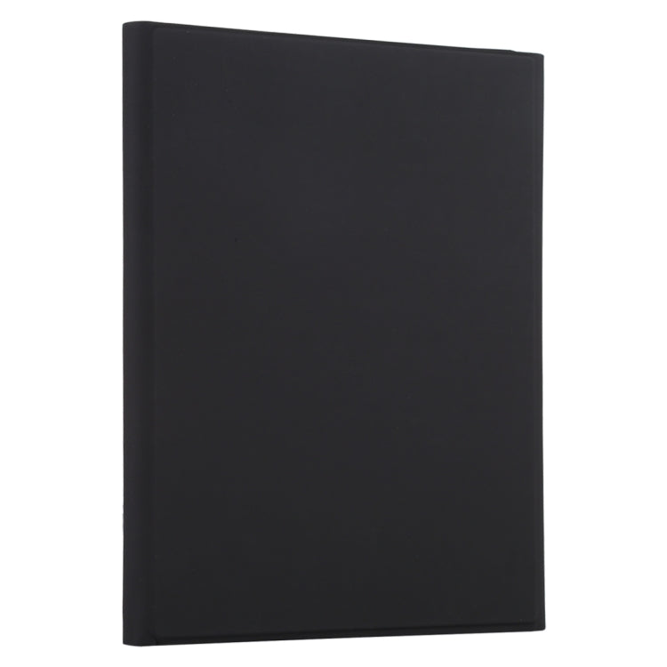 Bàn phím Bluetooth màu đen tháo rời TG97BC + Bao da vải sợi nhỏ cho máy tính bảng iPad 9.7 inch, có bàn di chuột & khe cắm bút & giá đỡ, TG97BC