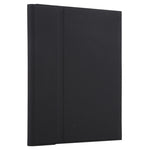 Bàn phím Bluetooth đen có thể tháo rời TG109BC + Ốp da microfiber cho iPad Air 2020, có bàn di chuột & khe cắm bút & giá đỡ, TG109BC