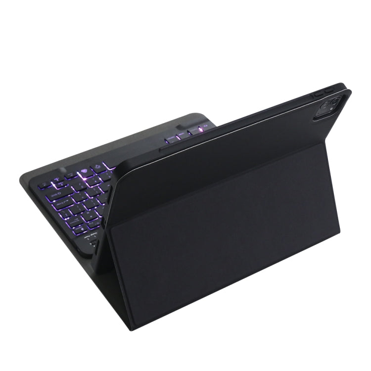 Bao da bàn phím Bluetooth ABS siêu mỏng có thể tháo rời A11BS 2020 cho iPad Pro 11 2022 / 2021 / Air4 / Air5, có đèn nền & khe cắm bút & giá đỡ, cho iPad Pro 11 inch (2020)